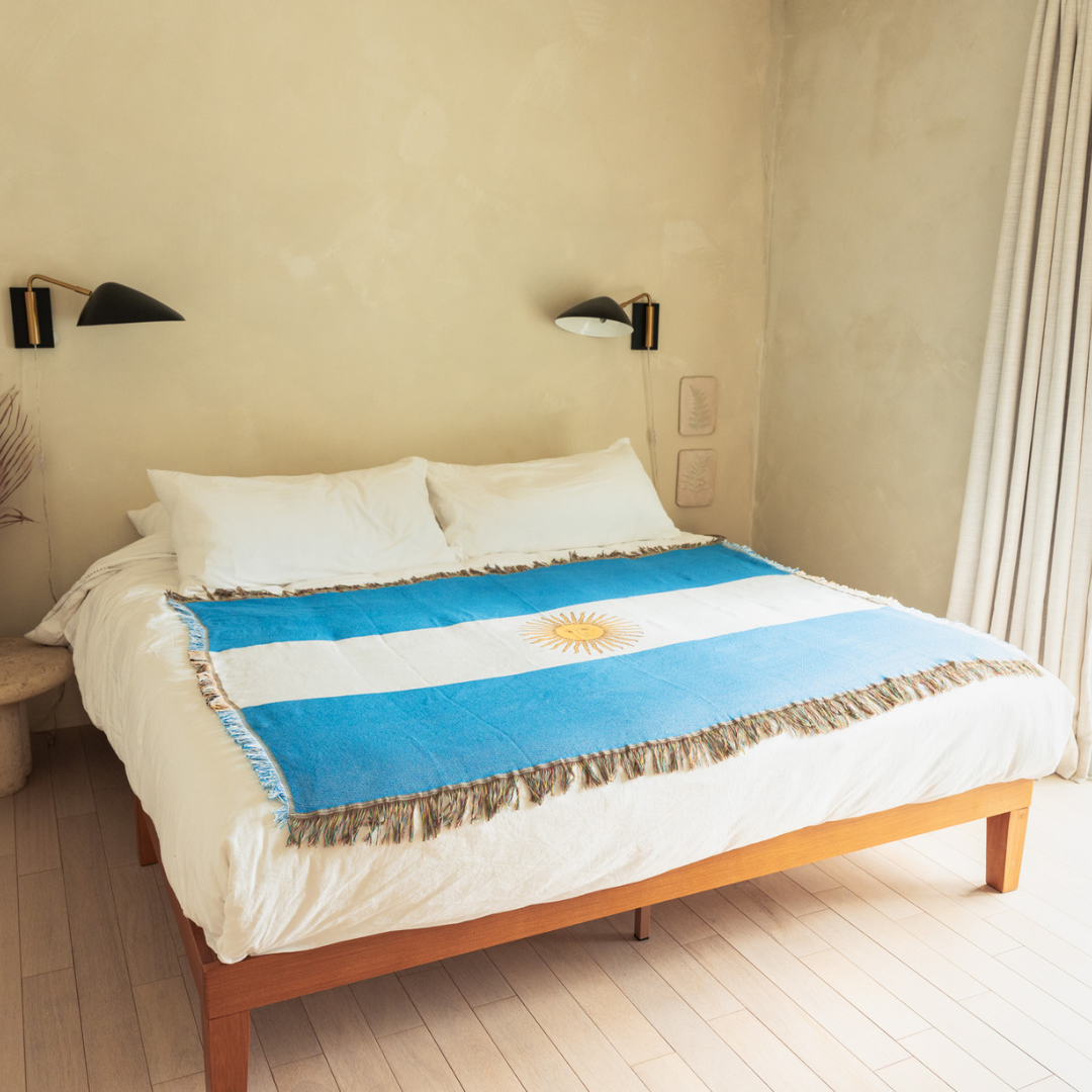ARGENTINA Woven Throw Blanket | 50x70 in