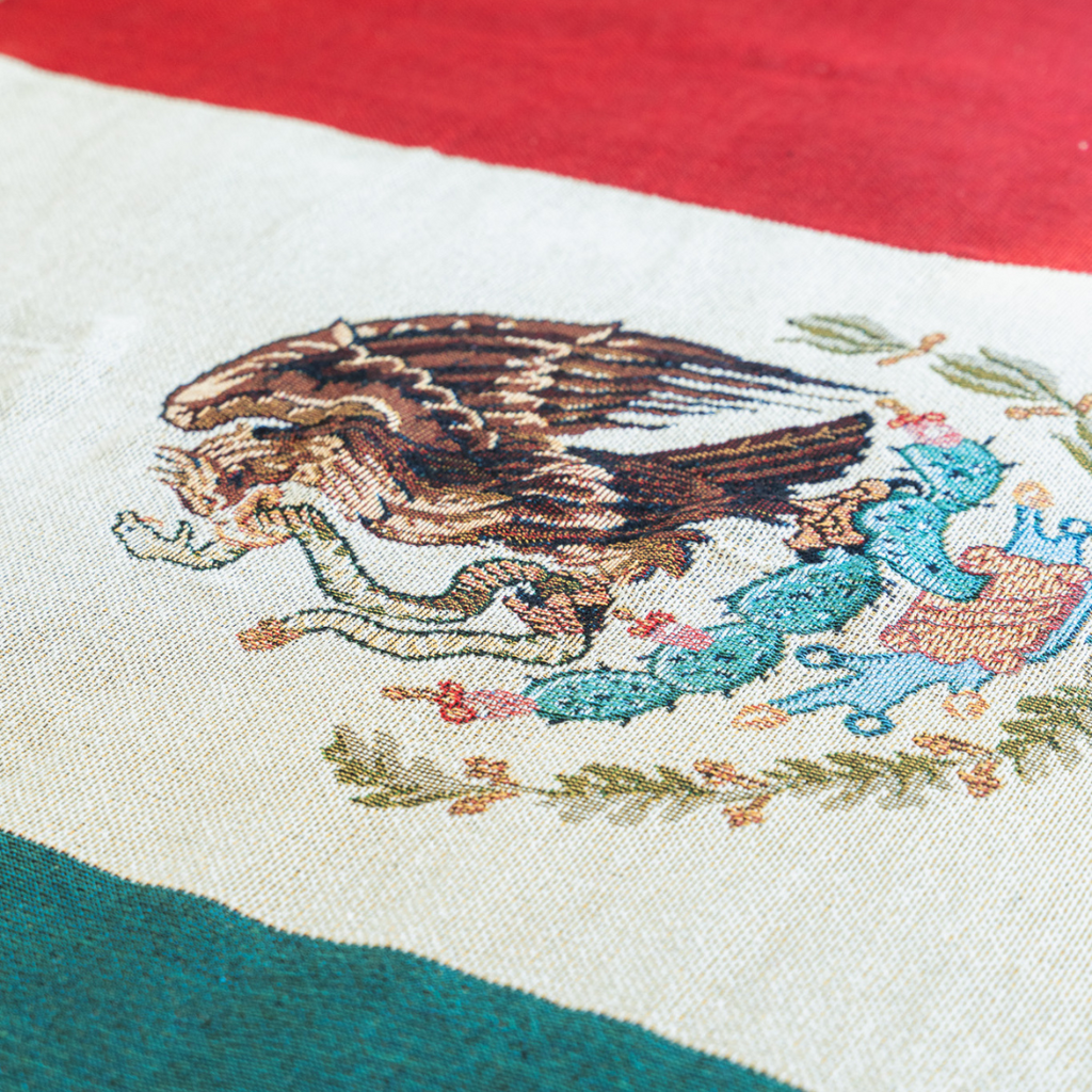 MEXICO Woven Throw Blanket | 130x180 cm