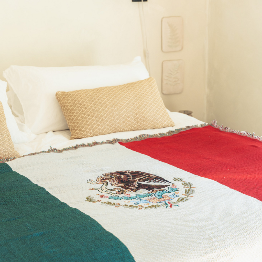 MEXICO Woven Throw Blanket | 130x180 cm