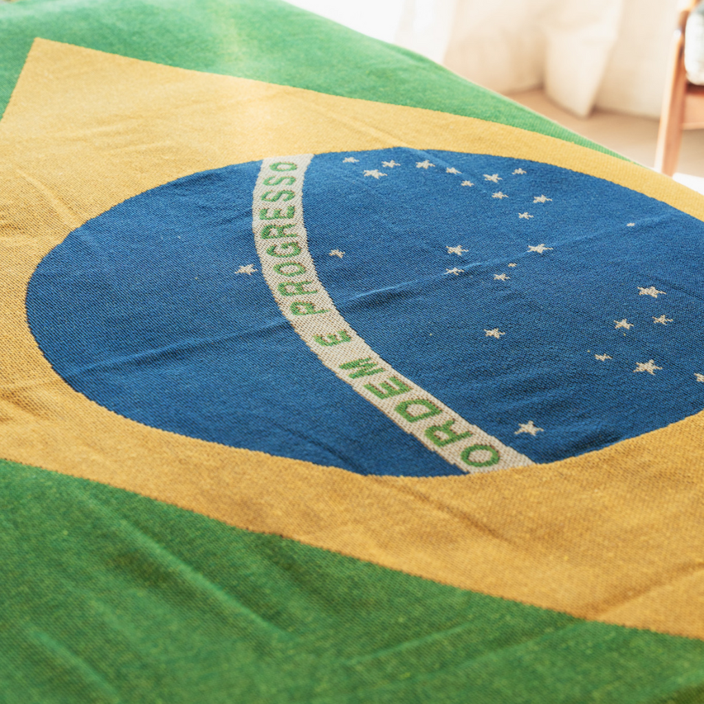 BRASIL Woven Throw Blanket | 50x70 in