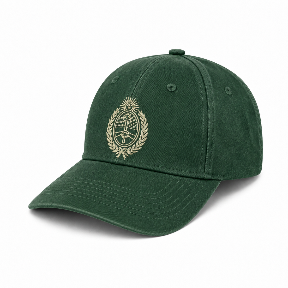 Argentina National Emblem Embroidered Baseball Cap – 100% Cotton