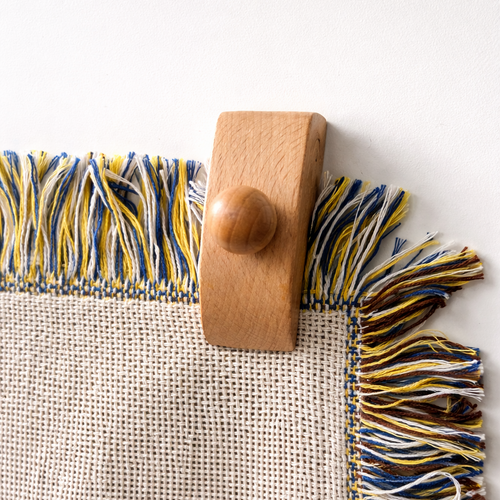 Wooden Tapestry Hangers for Blankets & Wall Decor (set of 4)