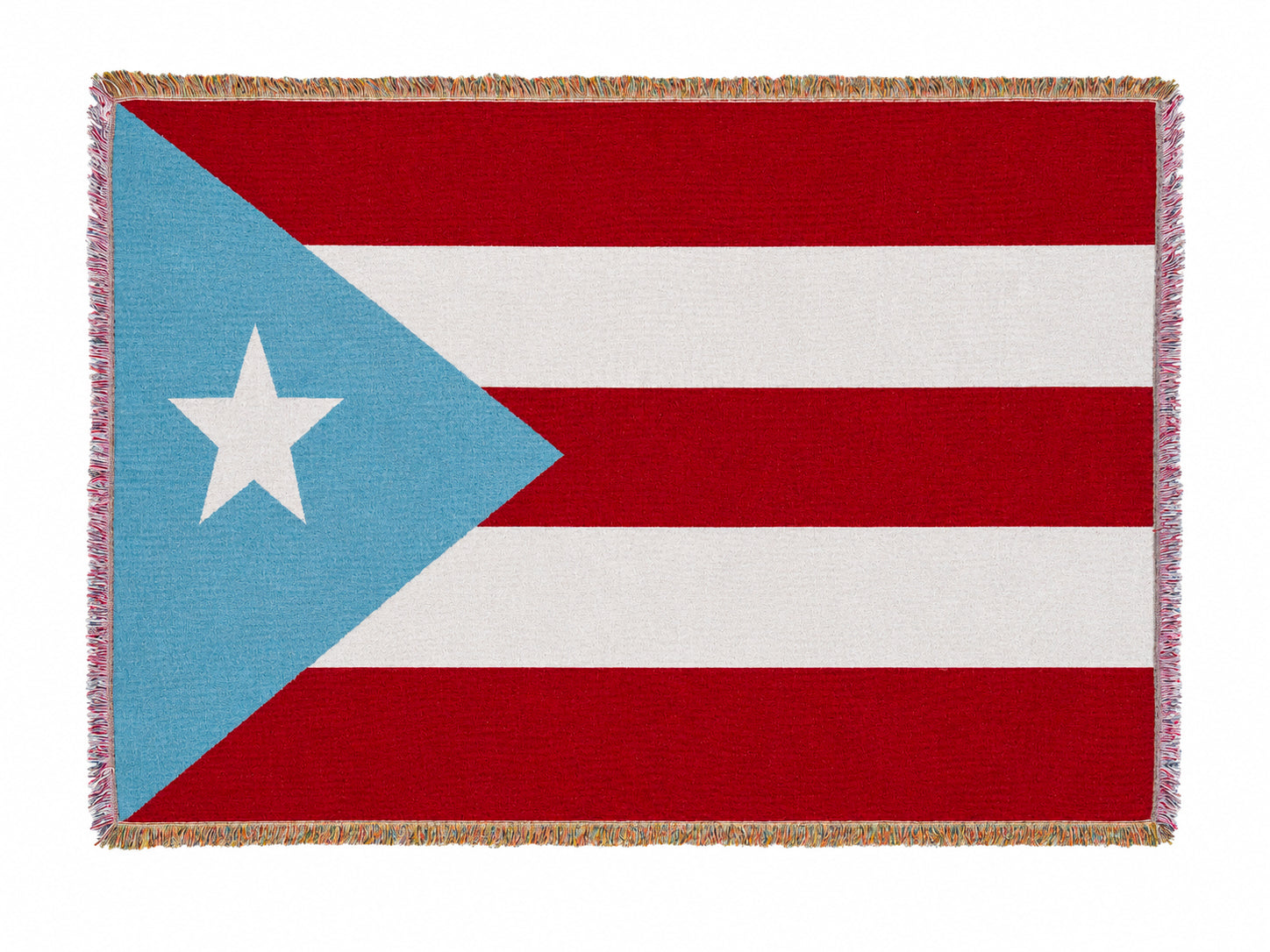Puerto Rico Woven Throw Blanket