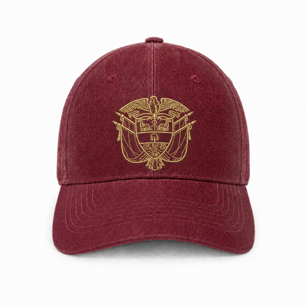 Colombia National Emblem Embroidered Baseball Cap – 100% Cotton