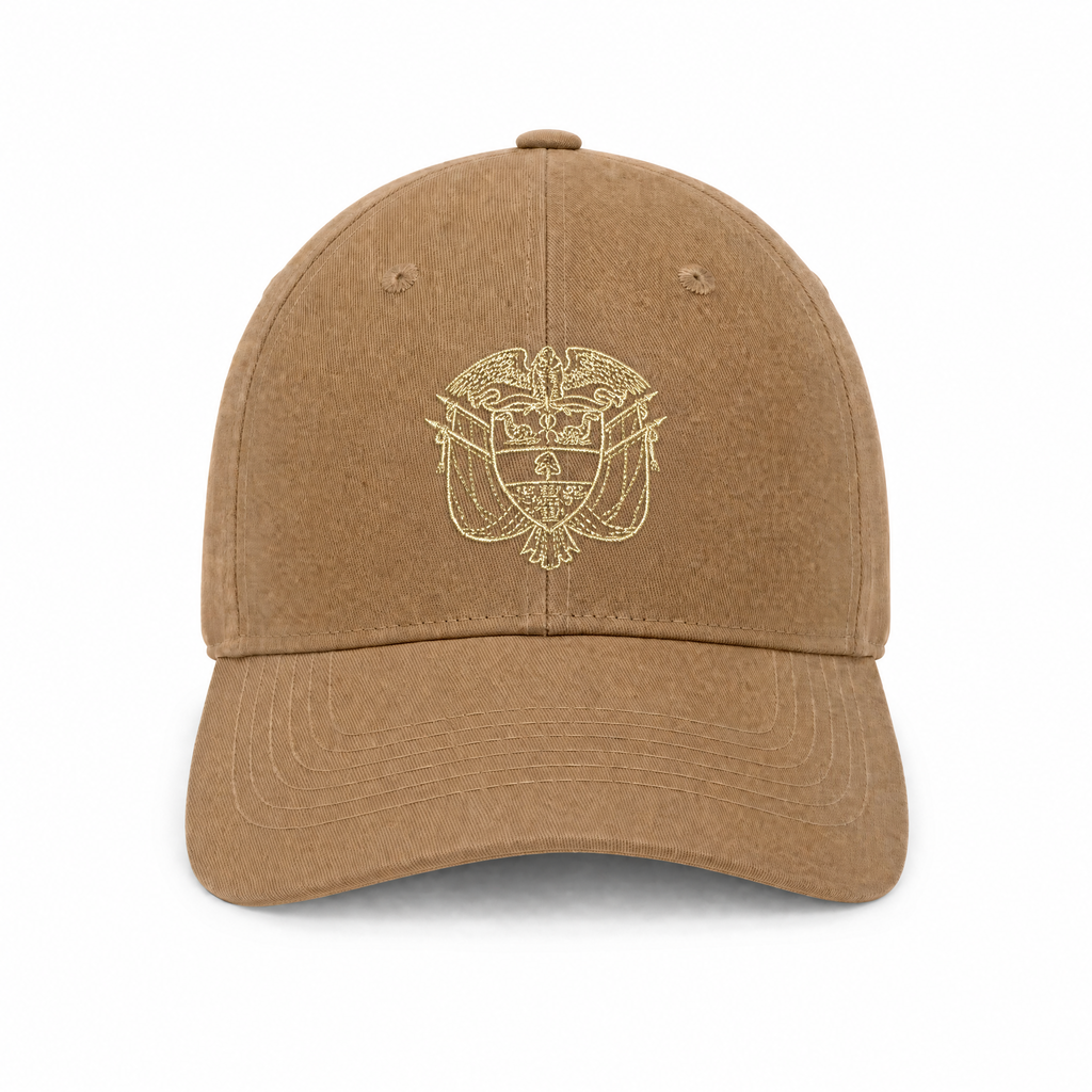 Colombia National Emblem Embroidered Baseball Cap – 100% Cotton