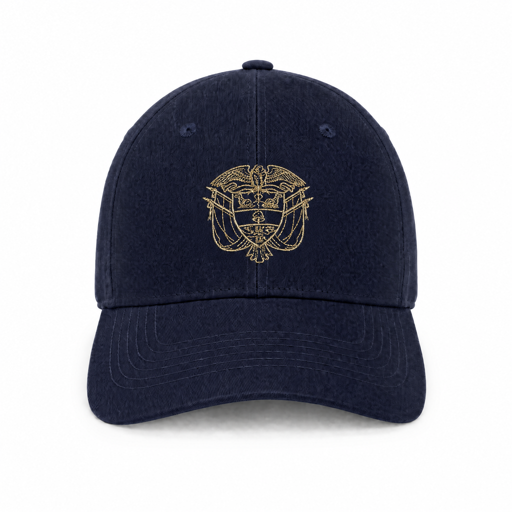 Colombia National Emblem Embroidered Baseball Cap – 100% Cotton