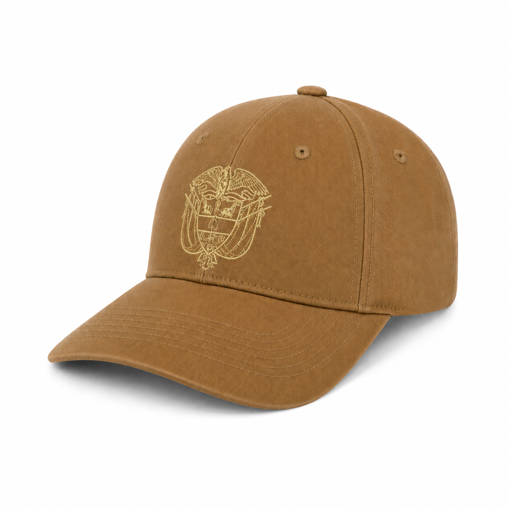 Colombia National Emblem Embroidered Baseball Cap – 100% Cotton