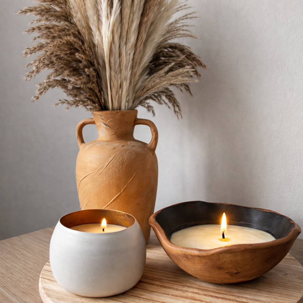 Handmade 'Tierra' Candle | Soy Wax | Caramel & Coffee Scent