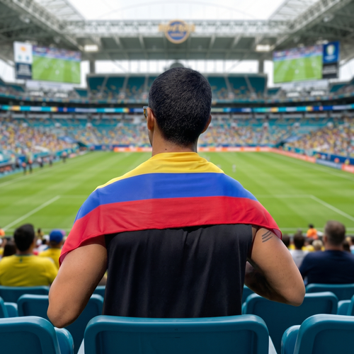 Colombia Fan Bundle – Flag Blanket + Cooling Towel | Limited Edition