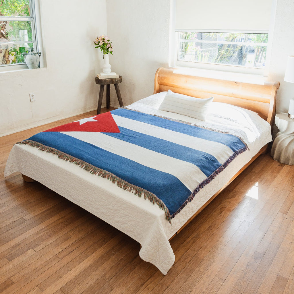 CUBA Woven Throw Blanket | 50x70 in