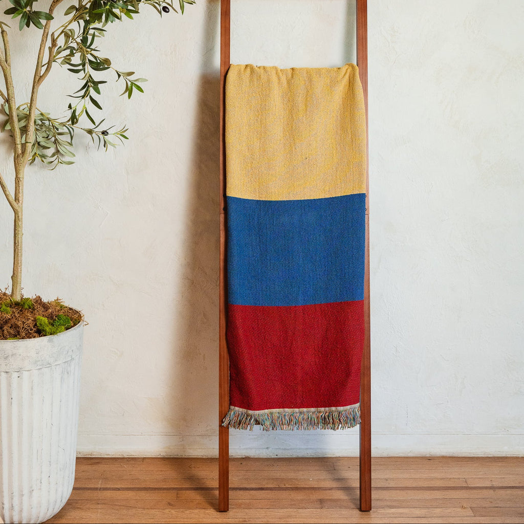 VENEZUELA 7 Stars Flag  Woven Throw Blanket | 50x70 in