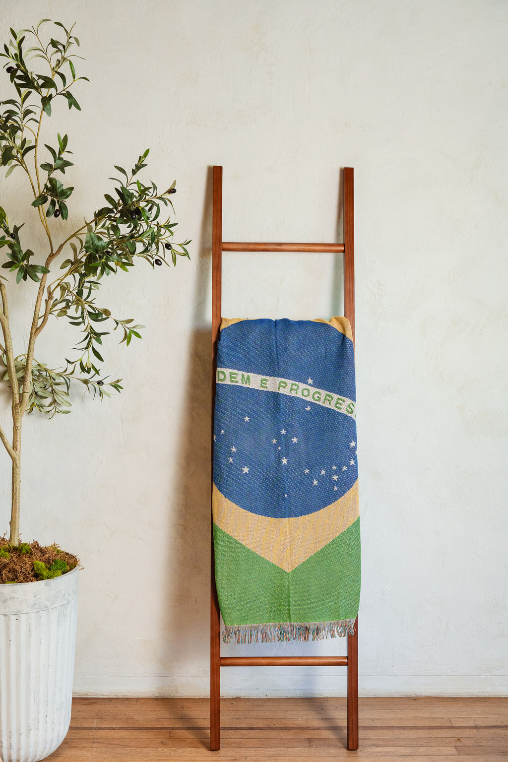 BRASIL Woven Throw Blanket | 50x70 in