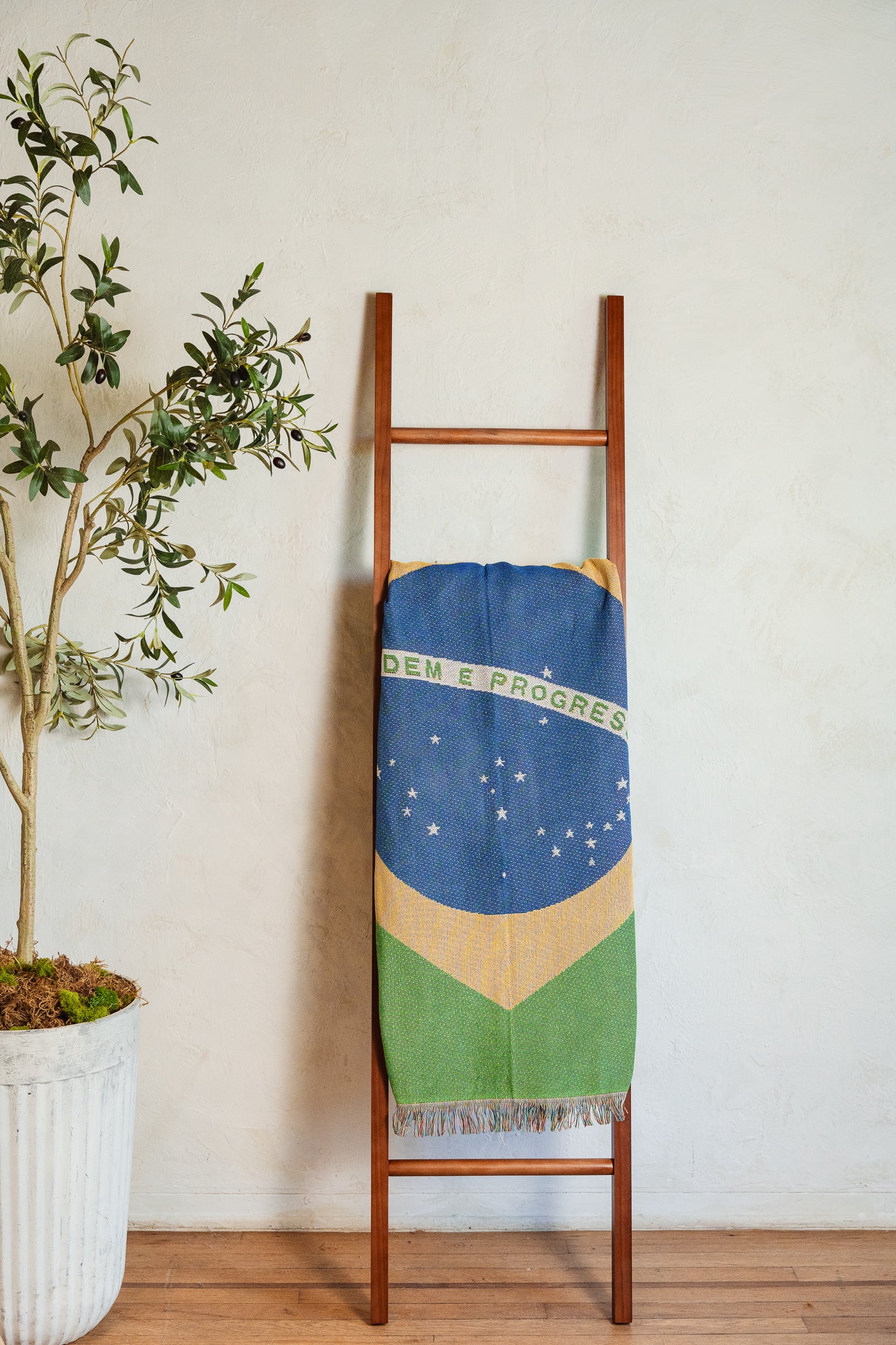 BRASIL Woven Throw Blanket | 50x70 in