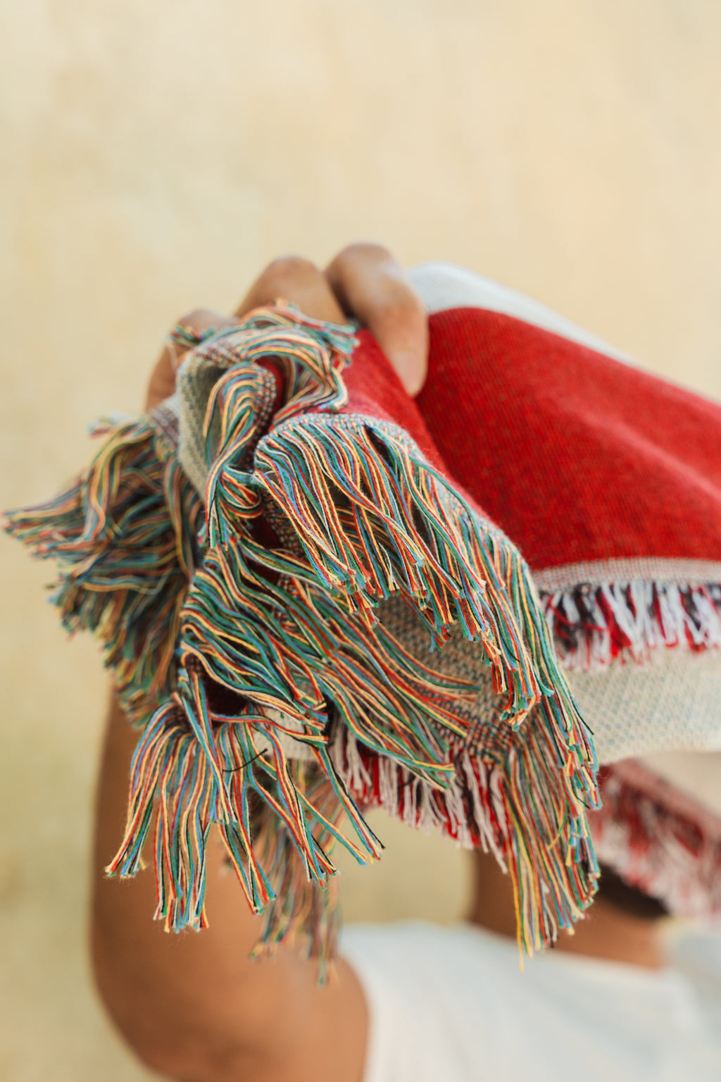 PERU Woven Throw Blanket | 50x70 in