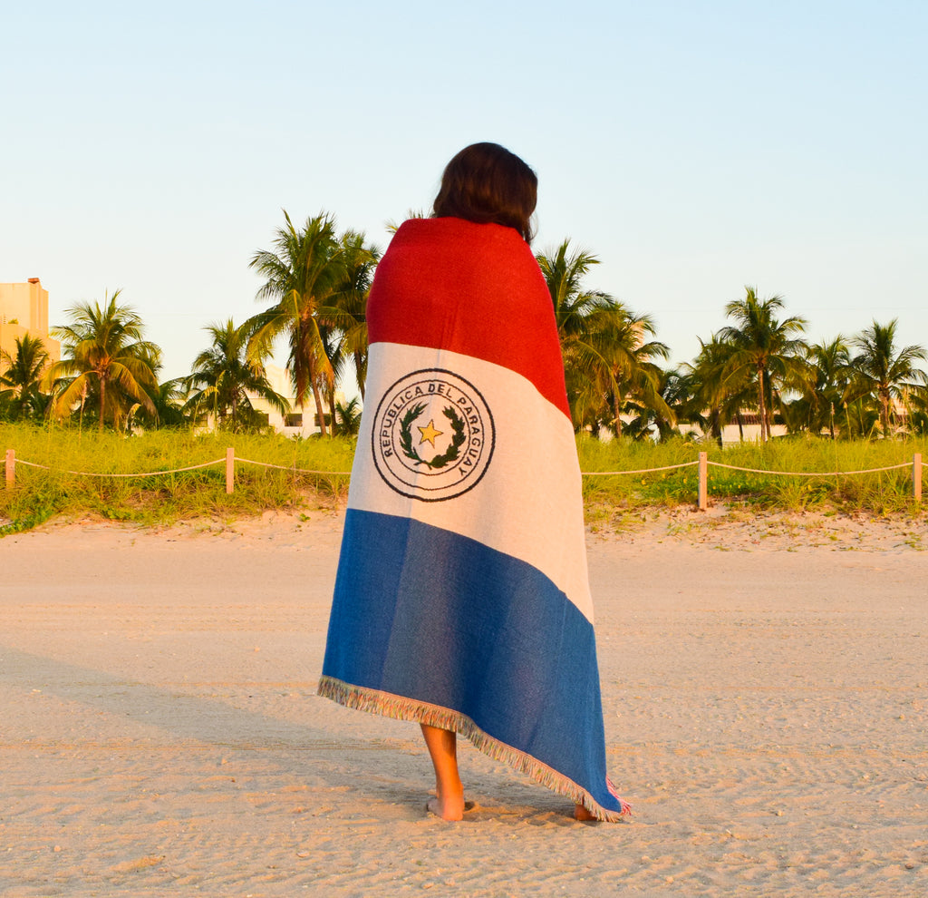 Paraguay Woven Throw Blanket
