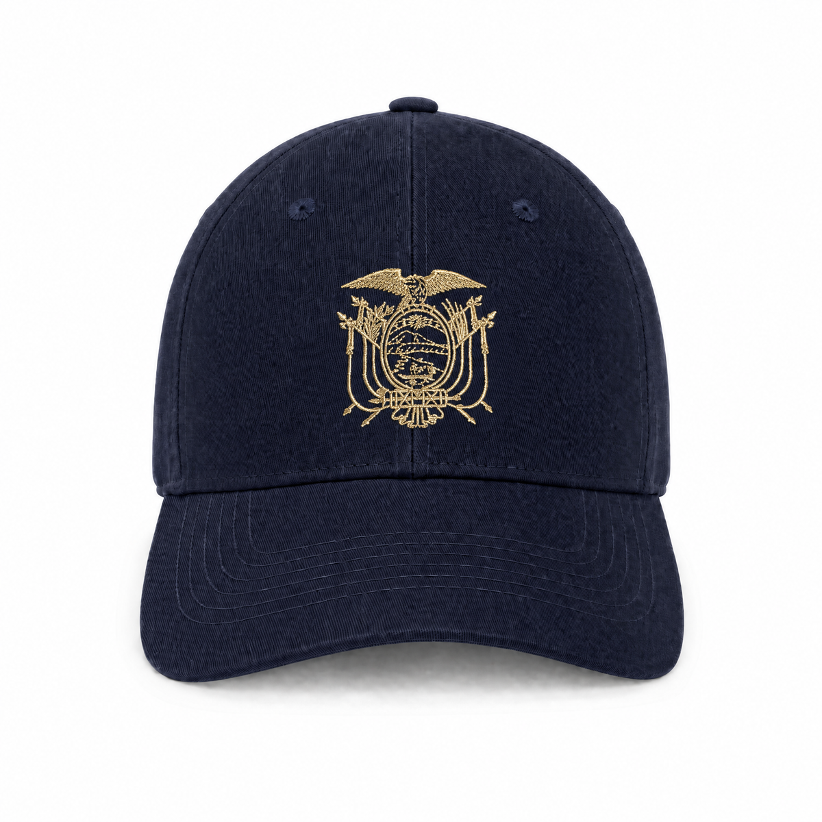 Ecuador National Emblem Embroidered Baseball Cap – 100% Cotton
