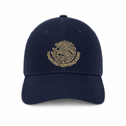 Mexico National Emblem Embroidered Baseball Cap – 100% Cotton