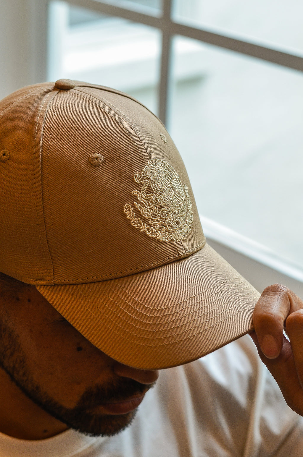 Mexico National Emblem Embroidered Baseball Cap – 100% Cotton