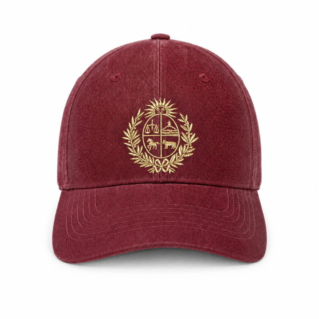 Uruguay National Emblem Embroidered Baseball Cap – 100% Cotton