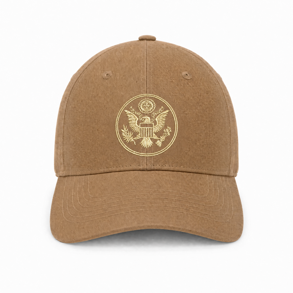USA National Emblem Embroidered Baseball Cap – 100% Cotton