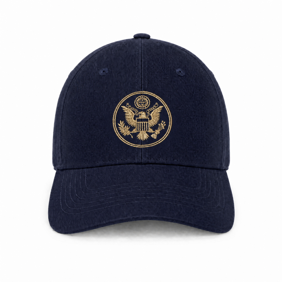 USA National Emblem Embroidered Baseball Cap – 100% Cotton