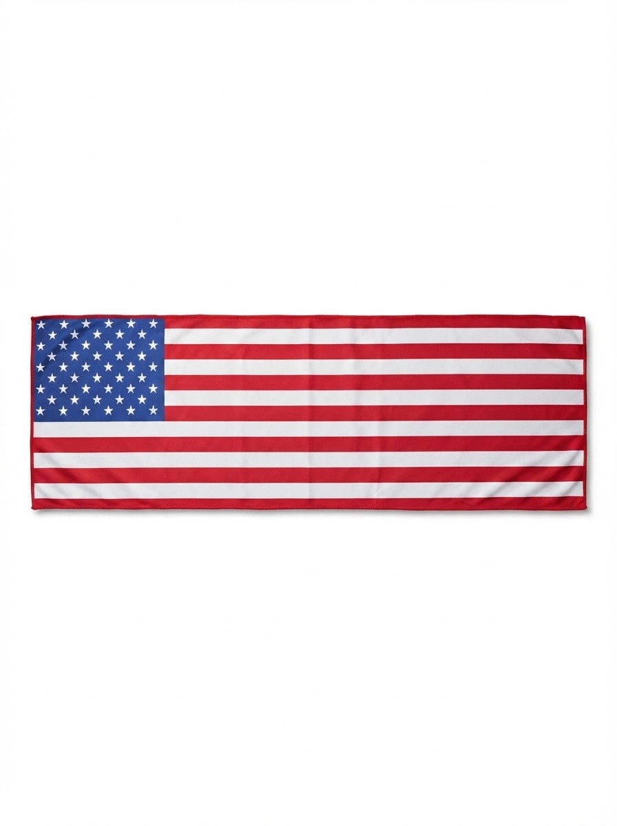 USA  flag cooling towel