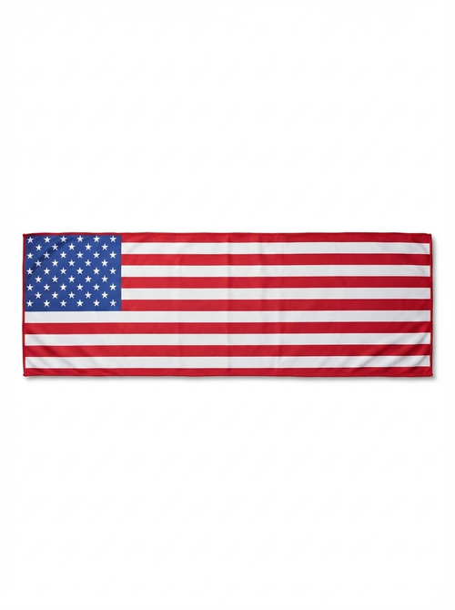 USA Fan Bundle – Flag Blanket + Cooling Towel | Limited Edition