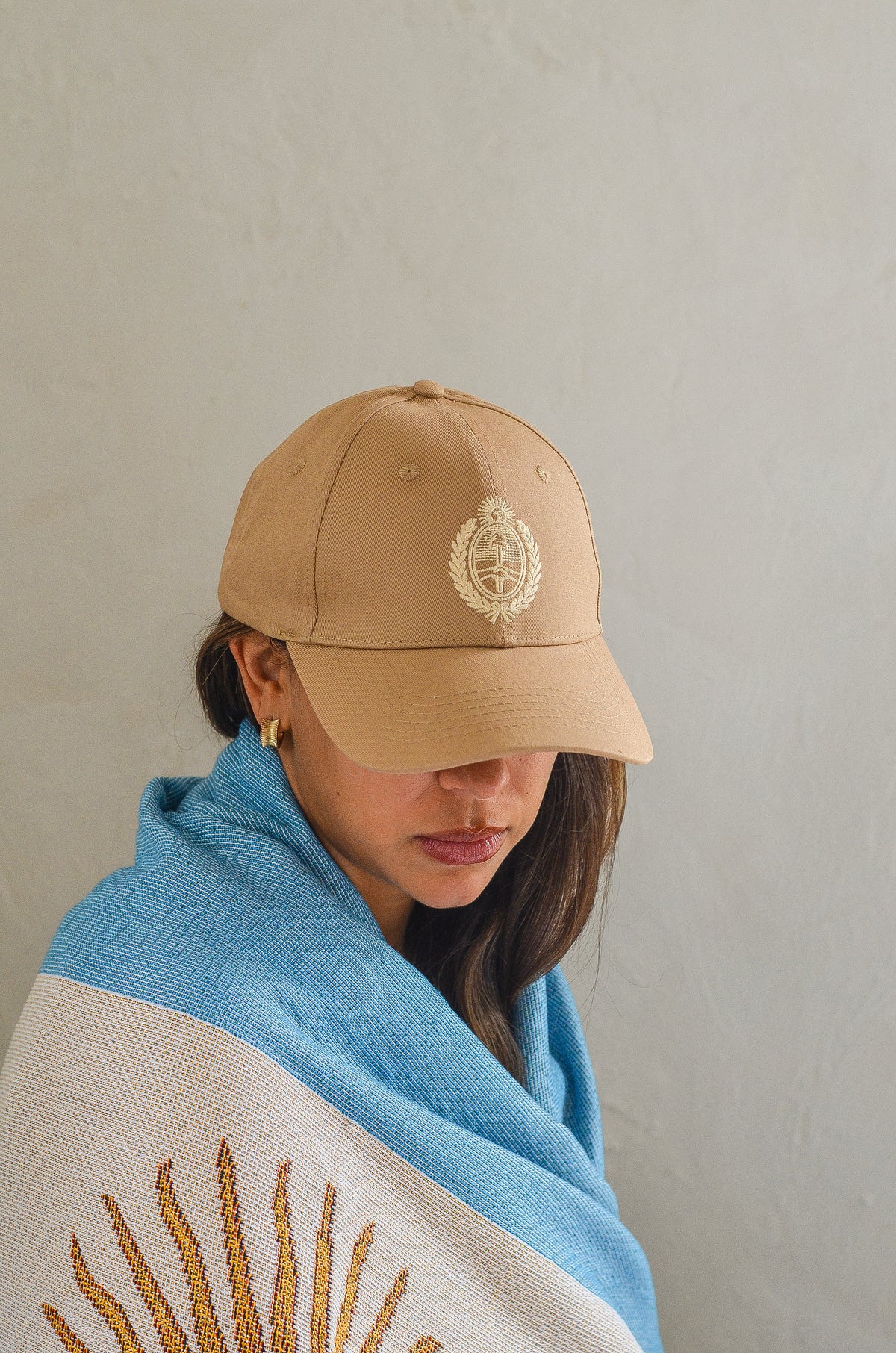 Argentina National Emblem Embroidered Baseball Cap – 100% Cotton