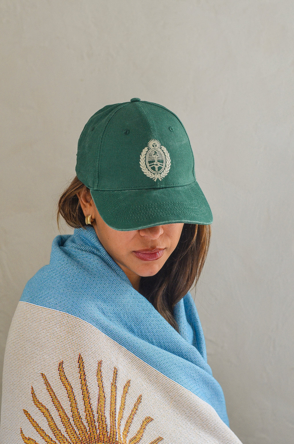 Argentina National Emblem Embroidered Baseball Cap – 100% Cotton