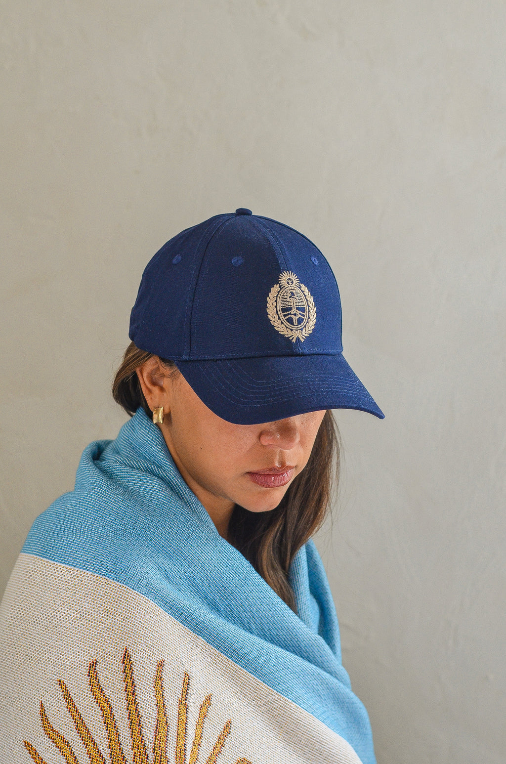Argentina National Emblem Embroidered Baseball Cap – 100% Cotton