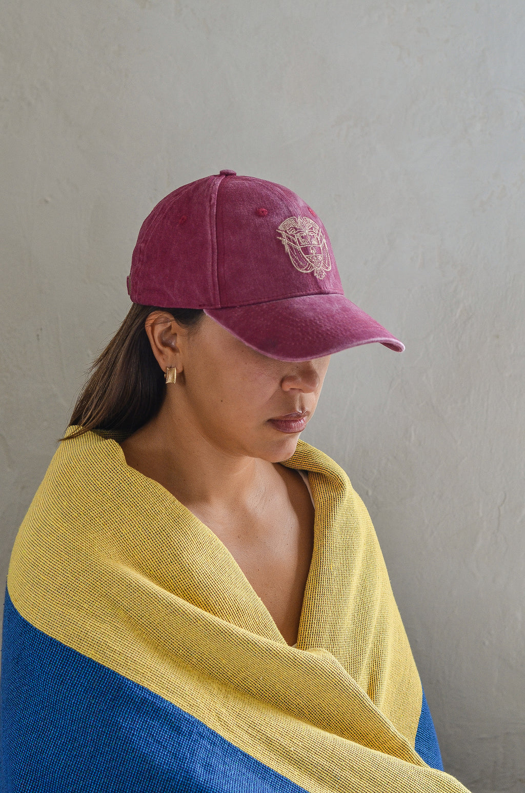 Colombia National Emblem Embroidered Baseball Cap – 100% Cotton