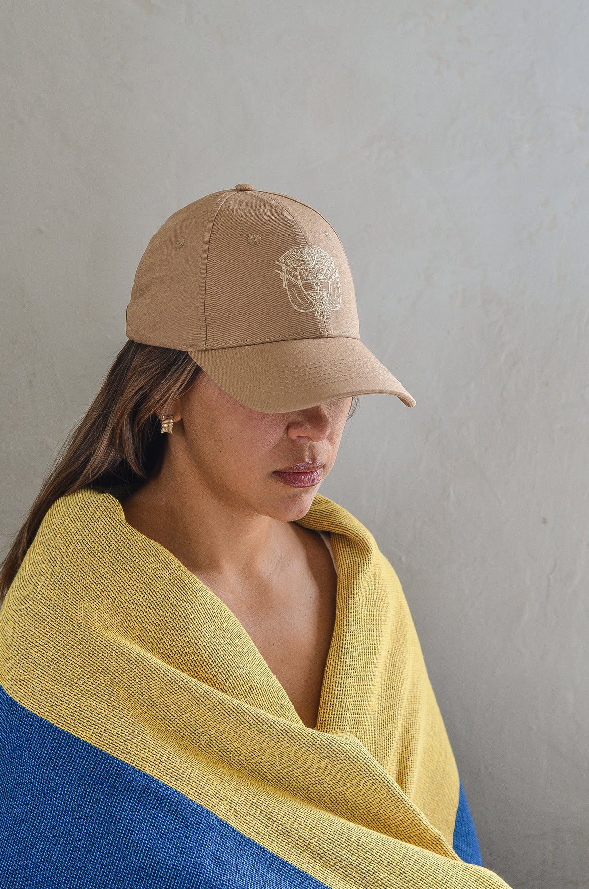 Colombia National Emblem Embroidered Baseball Cap – 100% Cotton