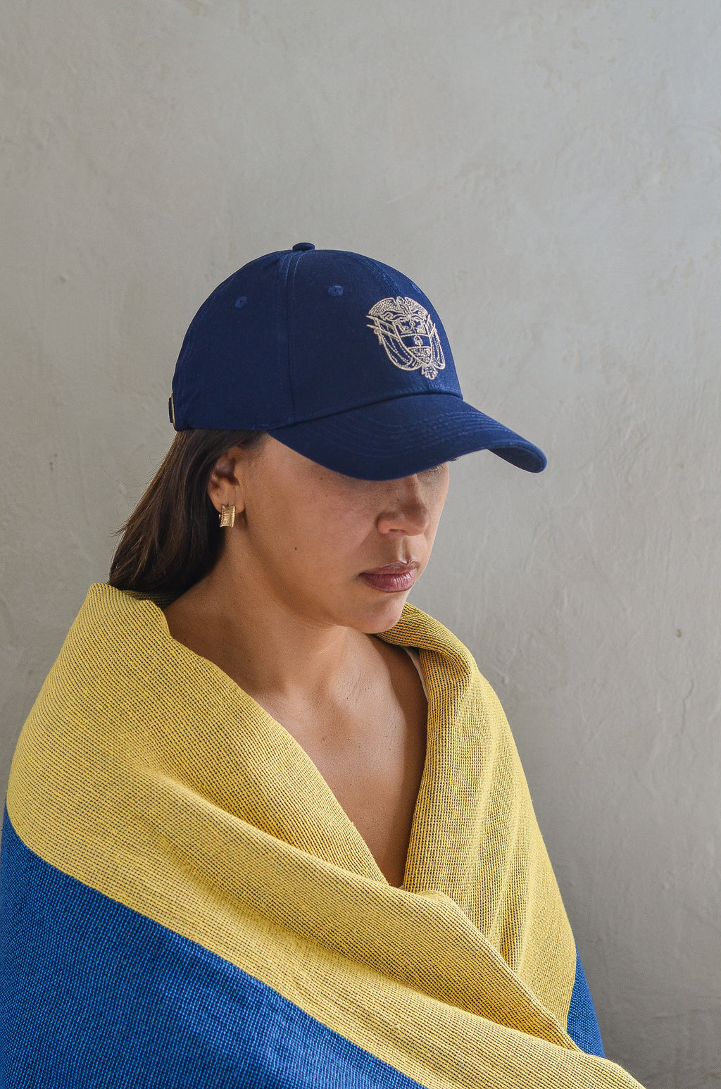 Colombia National Emblem Embroidered Baseball Cap – 100% Cotton