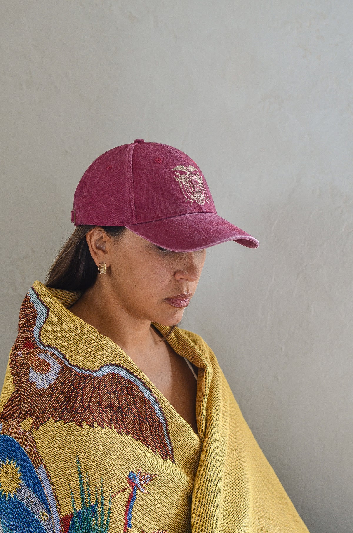 Ecuador National Emblem Embroidered Baseball Cap – 100% Cotton