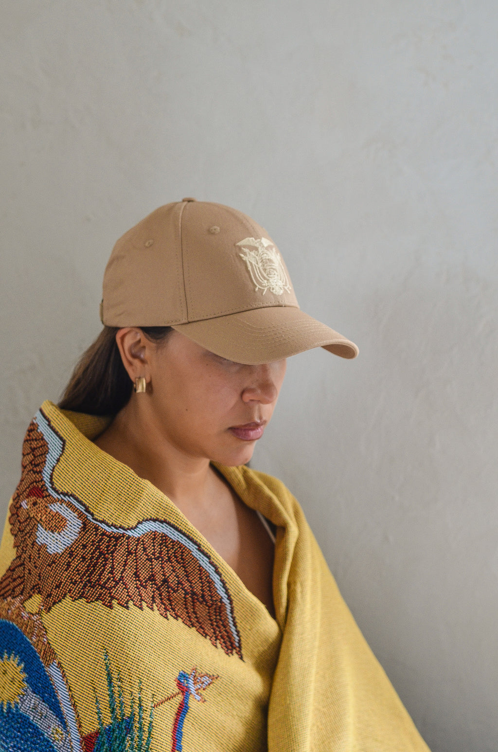 Ecuador National Emblem Embroidered Baseball Cap – 100% Cotton