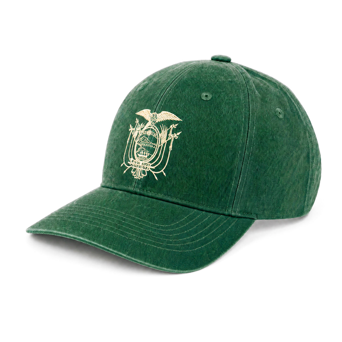 Ecuador National Emblem Embroidered Baseball Cap – 100% Cotton