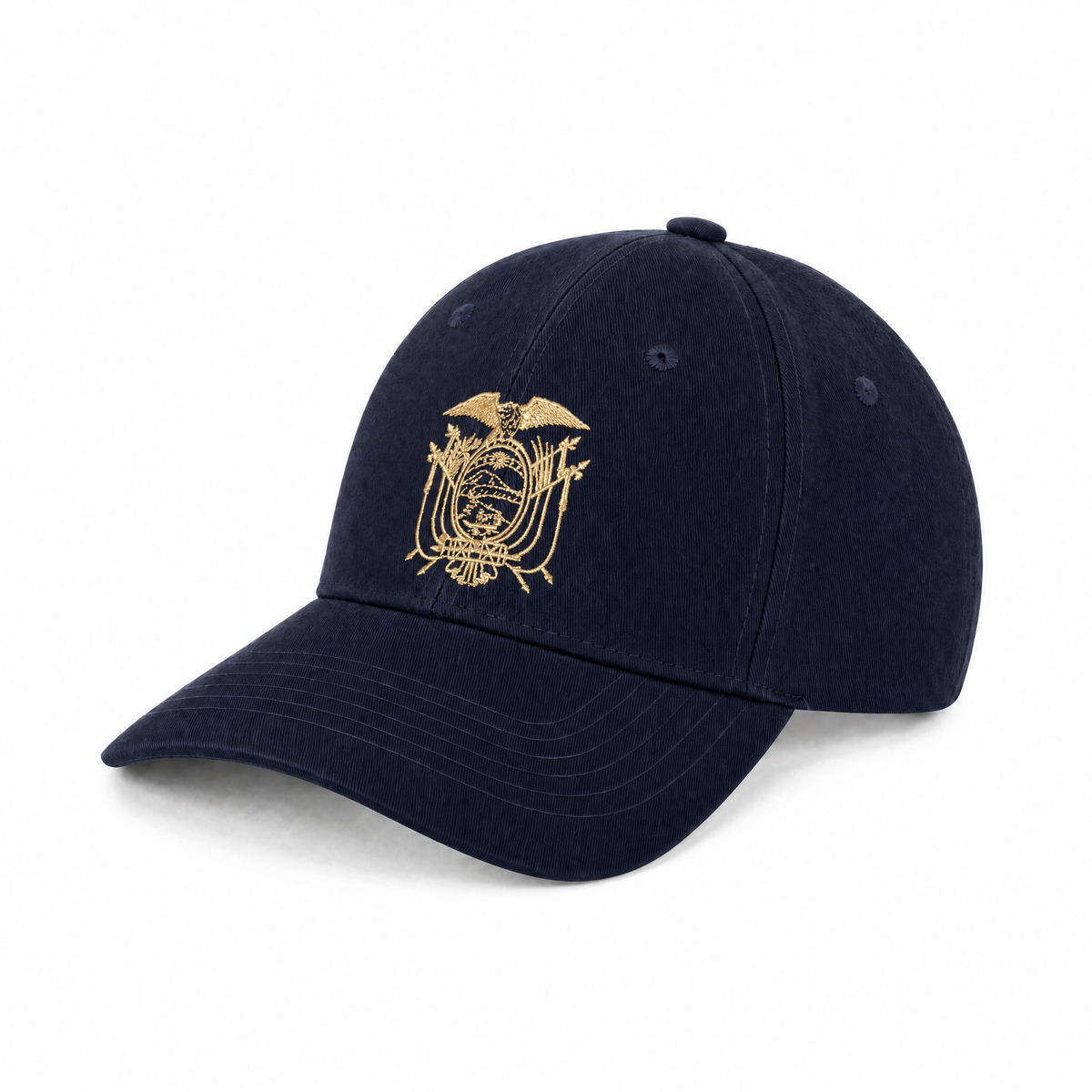 Ecuador National Emblem Embroidered Baseball Cap – 100% Cotton