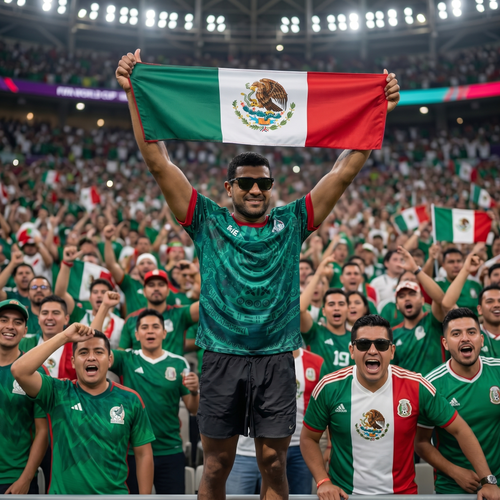 Mexico Fan Bundle – Flag Blanket + Cooling Towel | Limited Edition