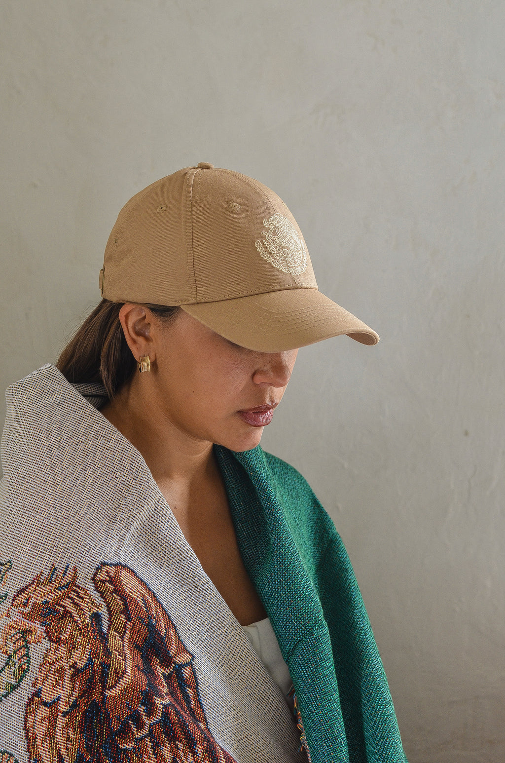 Mexico National Emblem Embroidered Baseball Cap – 100% Cotton