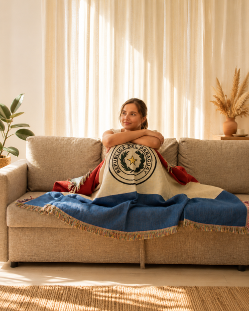 Paraguay Woven Throw Blanket