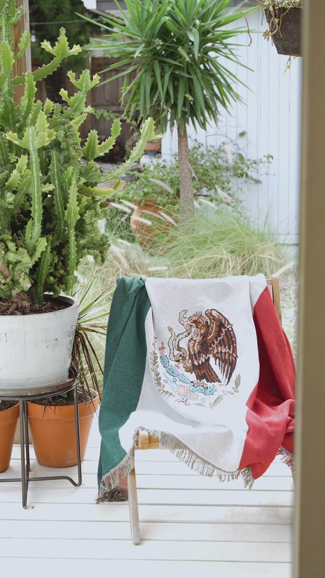 MEXICO Woven Throw Blanket | 130x180 cm