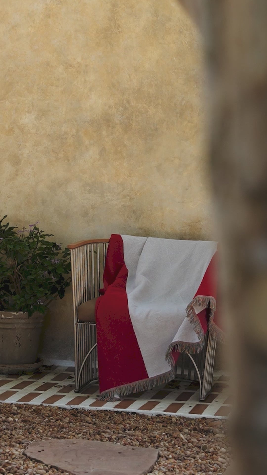 PERU Woven Throw Blanket | 50x70 in