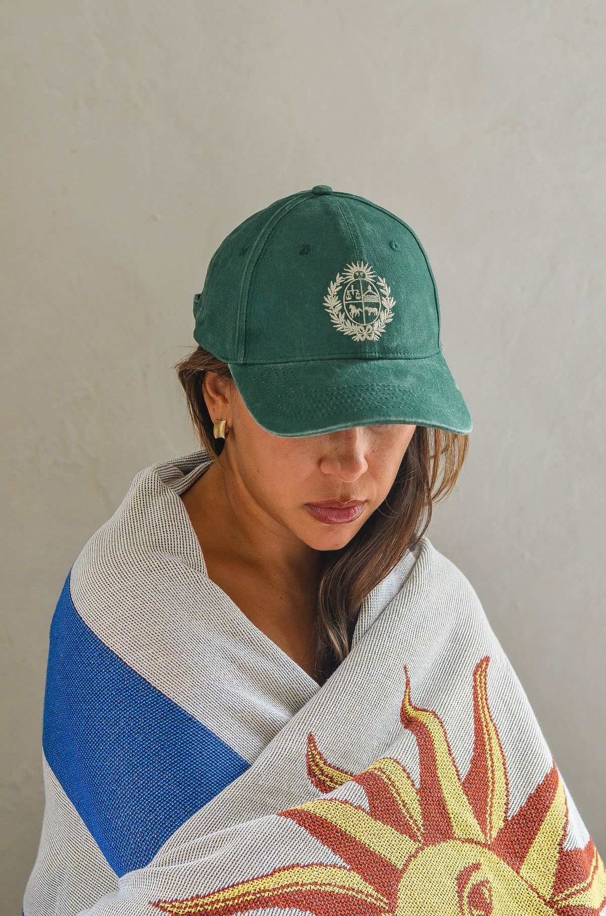 Uruguay National Emblem Embroidered Baseball Cap – 100% Cotton