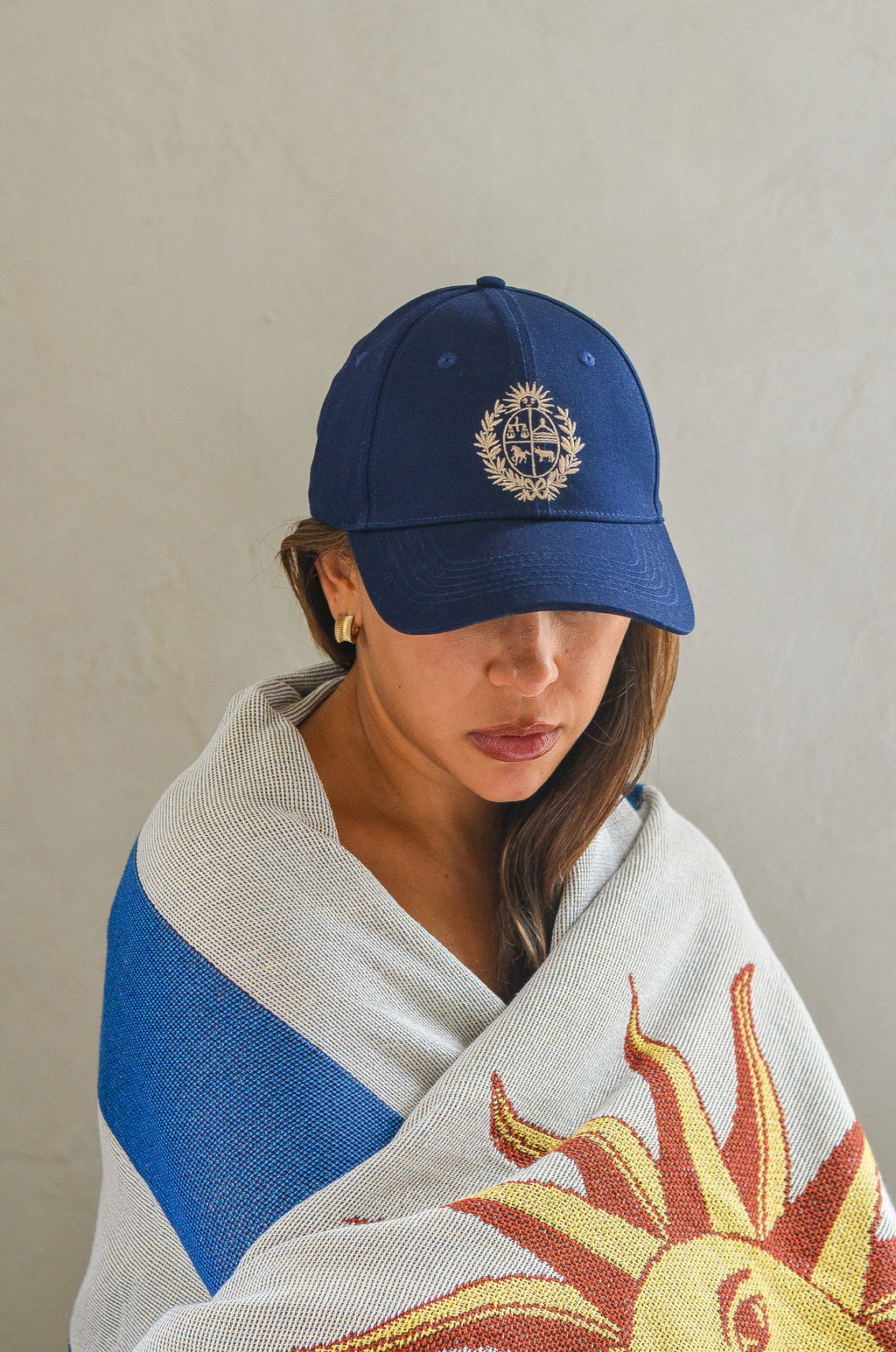Uruguay National Emblem Embroidered Baseball Cap – 100% Cotton