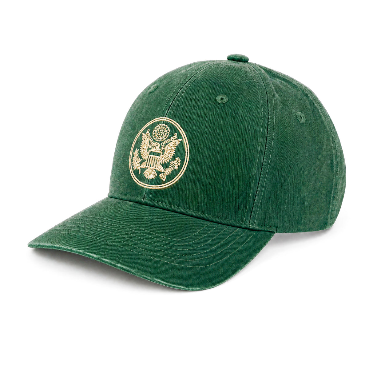 USA National Emblem Embroidered Baseball Cap – 100% Cotton